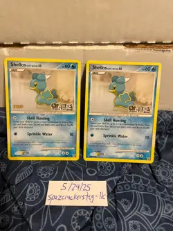 Pokemon Shellos #106/132 2008 Origins Game Fair STAFF & REGULAR;FREE SHIPPING!!! - Image 1