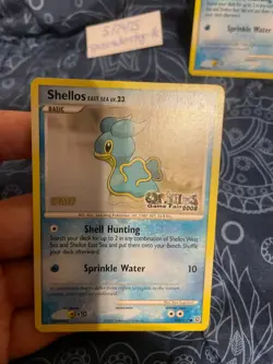 Pokemon Shellos #106/132 2008 Origins Game Fair STAFF & REGULAR;FREE SHIPPING!!! - Image 4