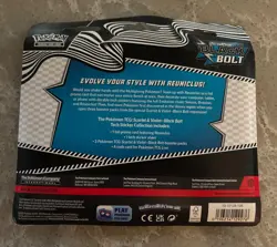 Pokemon TCG Scarlet & Violet Black Bolt Tech Sticker Collection 3-Pack Blister - Image 2