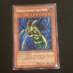 Damaged Perfectly Ultimate Great Moth - TSC-001 - Secret Rare - Limited Edition - Image 1