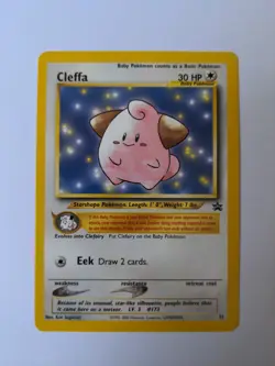 Cleffa Black Star Promo #31 WOTC Pokemon CCG Single Card Nintendo NM - Image 1