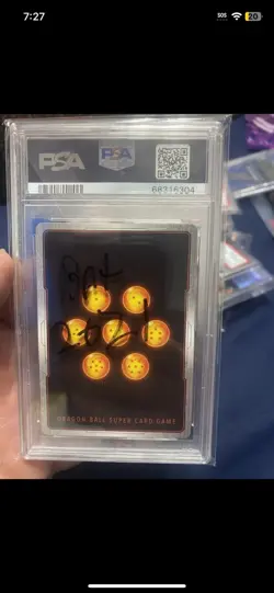 2018 Dragon Ball Super Shenron Wishgranter Card PSA 10 - Image 2