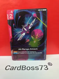 All-Range Attack Gundam Card Game . Dual Impact Rare . GD02-107 - Image 3