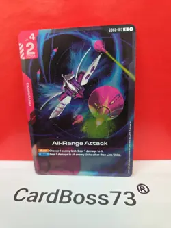 All-Range Attack Gundam Card Game . Dual Impact Rare . GD02-107 - Image 4