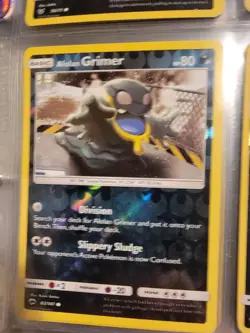 Reverse Holo Foil Alolan Grimer 83/147 Burning Shadows Set Pokemon Cards NM/MINT - Image 2