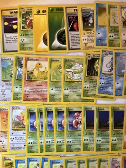 Pokemon 56 Card Lot Base 2 And Jungle LP Lightly Played Charmander Bulbasaur - Image 2
