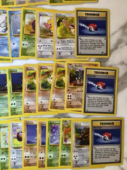 Pokemon 56 Card Lot Base 2 And Jungle LP Lightly Played Charmander Bulbasaur - Image 5