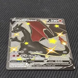Pokemon Shiny Charizard V 079/073 Champions Path Secret Rare Full Art Card NM - Image 2