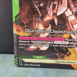 Deathscythe GD01-025 LR Foil Gundam Newtype Rising Card Game XXXG-010 Near Mint - Image 4
