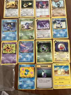 Pokemon Dark Team Rocket Gym Heroes Japanese Card Lot 19 Cards - Image 3