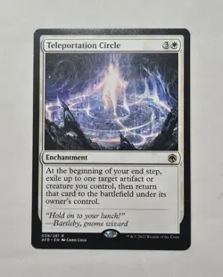 MTG Teleportation Circle, Enchantment - Forgotten Realms, 039 #D180 - Image 1