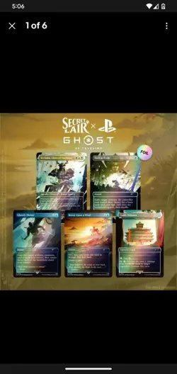 MTG Secret Lair x Ghost of Tsushima Foil Edition [PRESALE] - Image 1