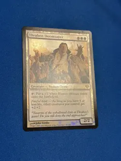 Thraben Doomsayer - Foil English MTG Dark Ascension - Image 3