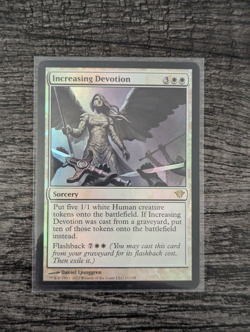 Increasing Devotion MTG Dark Ascension (FOIL Rare) - Image 1