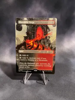 Blazemire Verge (Borderless) Duskmourn: House of Horror Regular - Image 1
