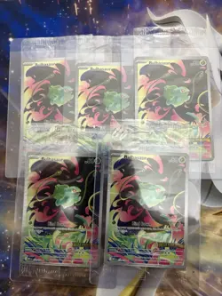 Bulbasaur Box Topper Sealed x5 133/132 Mega Evolution Stamped Promo Pokemon - Image 1