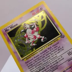 Pokemon TCG - Mr. Mime 6/64 Jungle Holo Rare WOTC 1999 - EXC - Image 1