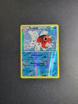 Seaking 28/162 Pokemon TCG XY Breakthrough Reverse Holo Uncommon LP - Image 2