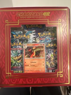 Pokemon TCG Charizard ex Super Premium Collection Box Sealed New - Image 2