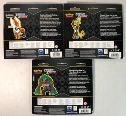 Pokemon Crown Zenith 3 Pin Collection Blister Pack Set Sealed - 9 Booster Packs! - Image 5