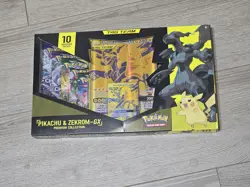 Pokemon TCG Pikachu and Zekrom-GX Tag Team Premium Collection - Brand New - Image 1