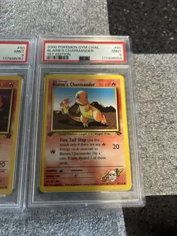 POKEMON ROCKET & GYM CHALLENGE - CHARMANDER 1ST EDITION PSA 9 (Sequential) - Image 2