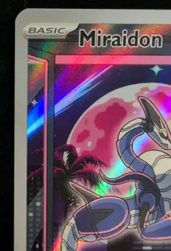 Pokemon TCG Miraidon Svp Black Star Promos SVP013 Holo Promo - Image 2