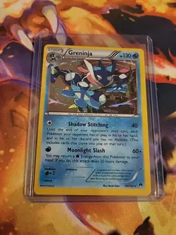 Greninja 40/122 Pokemon TCG Breakpoint Cracked Ice Holo Rare 40/122 - Image 1