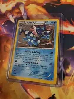Greninja 40/122 Pokemon TCG Breakpoint Cracked Ice Holo Rare 40/122 - Image 2