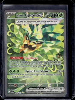 Pokemon SV06: Twilight Masquerade Teal Mask Ogerpon ex 211/167 - Image 1