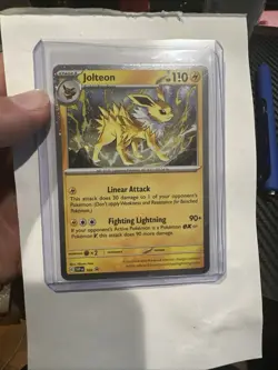Pokemon TCG - Prismatic Evolutions - Black Star Promo - Jolteon - 169 - Image 1