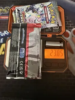 Heavy Pokemon Prismatic Evolution Pack 23.85 And 23.85!! Possible God Pack !U! - Image 4
