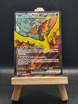 Pokemon TCG Destined Rivals - Team Rocket's Moltres EX 208/182 Ultra Rare - Image 1