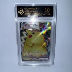 POKEMON 2020 JP AMAZING VOLT TACKLE SP PIKACHU VMAX FULL ART 031/100 RPA 10 - Image 1