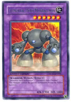 Yugioh! LP Elemental Hero Mudballman - MDP2-EN002 - Rare - Limited Edition Light - Image 1