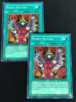 YUGIOH BURST RETURN DP1-EN022 1ST SUPER X2 (NM) - Image 1