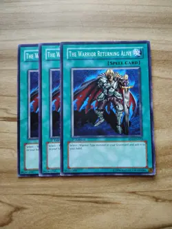 Yu-Gi-Oh! - The Warrior Returning Alive 3X - Full Playset - Image 1