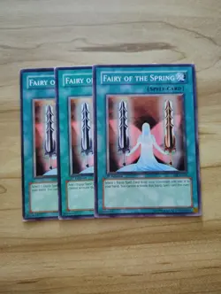 Yu-Gi-Oh! - Fairy Of The Spring 3X - Full Playset - Image 1