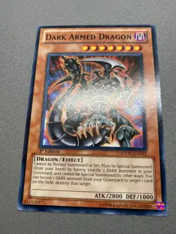 Yu-Gi-Oh! Dark Armed Dragon Common 1st Edition SDDC-EN012 HP - Image 1