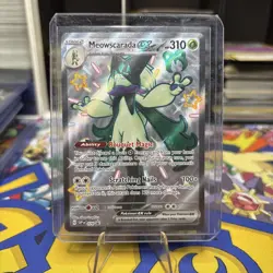 Meowscarada ex 078 Sv: Scarlet & Violet Promo Cards Holo - Image 1