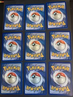 Yuka Morii Artist Bundle 9 x Pokemon Cards No Duplicates WOTC EX Era HGSS - Image 3