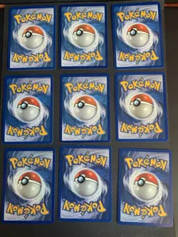 Yuka Morii Artist Bundle 9 x Pokemon Cards No Duplicates WOTC EX Era HGSS - Image 3