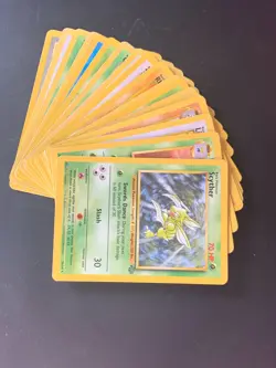 Jungle Bundle 18 x Pokemon Cards 1 x Rare No Duplicates WOTC Scyther - Image 1
