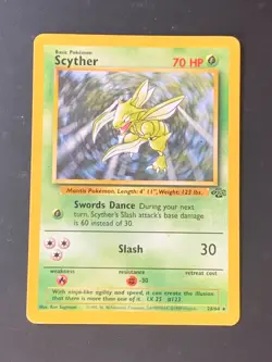 Jungle Bundle 18 x Pokemon Cards 1 x Rare No Duplicates WOTC Scyther - Image 2