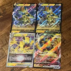 Zeraora VMAX SWSH264 Zeraora VSTAR SWSH265 Zeraora V SWSH263 Promo cards - Image 1
