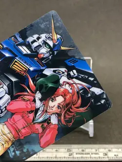 Gundam NT1 & Christina Mackenzie Wafer Card MORINAGA Megahouse Japanese Anime - Image 4