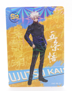 Gojo Satoru SR Jujutsu Kaisen ZSHZ-SR-21 Anime Collectible Trading Card - Image 1