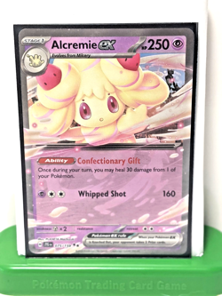 Alcremie ex 075/159 Double Rare Journey Together Pokemon Near Mint Card TCG NM - Image 1
