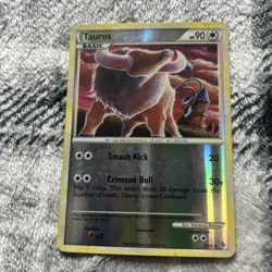 Tauros 41/95 Unleashed Reverse Holo Uncommon Pokemon TCG Card LP - Image 1