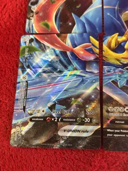 Zacian V-UNION [Set of 4] SWSH: Sword & Shield Promo Cards Holo - Image 2